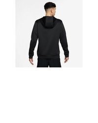 schwarzer Pullover mit einem Kapuze von Nike