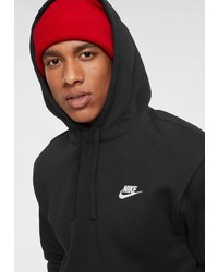 schwarzer Pullover mit einem Kapuze von Nike Sportswear