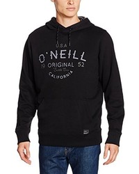 schwarzer Pullover mit einem Kapuze von O'Neill