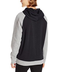 schwarzer Pullover mit einem Kapuze von Oakley