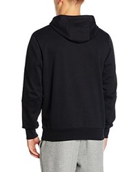 schwarzer Pullover mit einem Kapuze von Puma