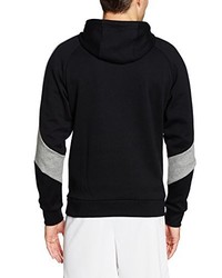 schwarzer Pullover mit einem Kapuze von Puma