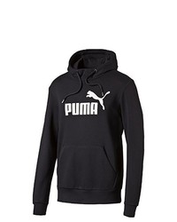schwarzer Pullover mit einem Kapuze von Puma