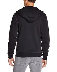 schwarzer Pullover mit einem Kapuze von Quiksilver