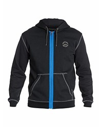 schwarzer Pullover mit einem Kapuze von Quiksilver