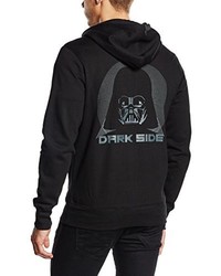 schwarzer Pullover mit einem Kapuze von Star Wars