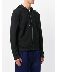 schwarzer Pullover mit einem Kapuze von Kenzo