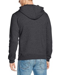 schwarzer Pullover mit einem Kapuze von Tom Tailor Denim