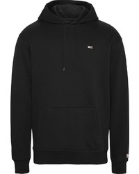 schwarzer Pullover mit einem Kapuze von Tommy Jeans