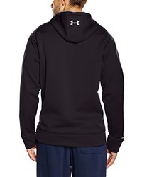 schwarzer Pullover mit einem Kapuze von Under Armour