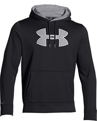 schwarzer Pullover mit einem Kapuze von Under Armour