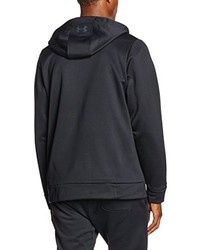 schwarzer Pullover mit einem Kapuze von Under Armour