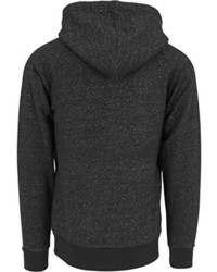 schwarzer Pullover mit einem Kapuze von Urban Classics