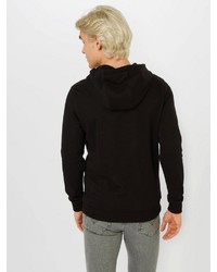 schwarzer Pullover mit einem Kapuze von Urban Classics