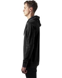 schwarzer Pullover mit einem Kapuze von Urban Classics