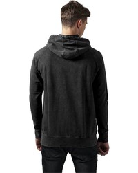 schwarzer Pullover mit einem Kapuze von Urban Classics