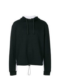 schwarzer Pullover mit einem Kapuze von Valentino