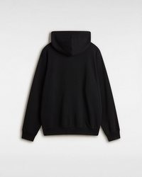 schwarzer Pullover mit einem Kapuze von Vans
