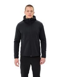schwarzer Pullover mit einem Kapuze von VAUDE