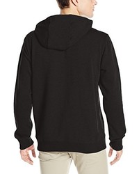 schwarzer Pullover mit einem Kapuze von Volcom