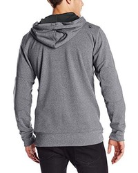 schwarzer Pullover mit einem Kapuze von Volcom