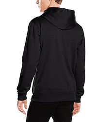 schwarzer Pullover mit einem Kapuze von Volcom