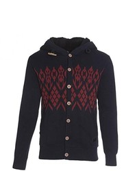 schwarzer Pullover mit einem Kapuze von Volcom