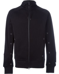 schwarzer Pullover mit einem Kapuze von Y-3