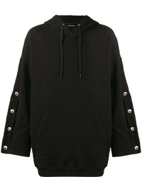 schwarzer Pullover mit einem Kapuze von Y/Project