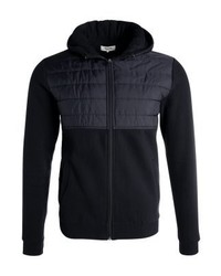 schwarzer Pullover mit einem Kapuze von Zalando Essentials