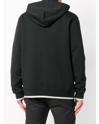 schwarzer Pullover mit einem Kapuze von Lanvin