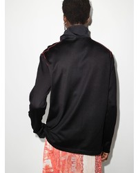 schwarzer Pullover mit einem Reißverschluss am Kragen von Y/Project
