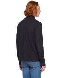 schwarzer Pullover mit einem Reißverschluß von rag & bone