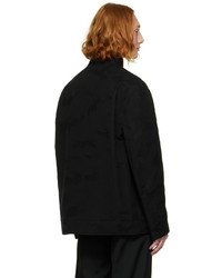 schwarzer Pullover mit einem Reißverschluß von Valentino