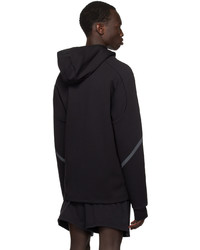 schwarzer Pullover mit einem Reißverschluß von adidas Originals