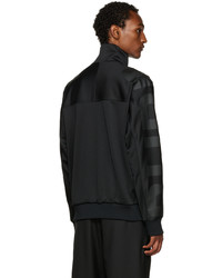 schwarzer Pullover mit einem Reißverschluß von Burberry