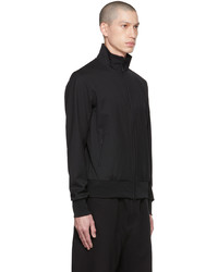 schwarzer Pullover mit einem Reißverschluß von Y-3