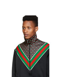 schwarzer Pullover mit einem Reißverschluß von Gucci