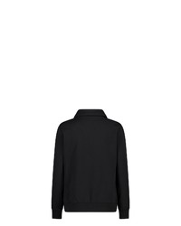 schwarzer Pullover mit einem Reißverschluß von CMP