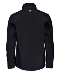 schwarzer Pullover mit einem Reißverschluß von CODE-ZERO