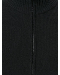 schwarzer Pullover mit einem Reißverschluß von C.P. Company