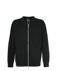 schwarzer Pullover mit einem Reißverschluß von GUILD PRIME