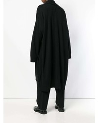 schwarzer Pullover mit einem Reißverschluß von Yohji Yamamoto