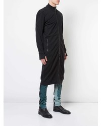 schwarzer Pullover mit einem Reißverschluß von 11 By Boris Bidjan Saberi