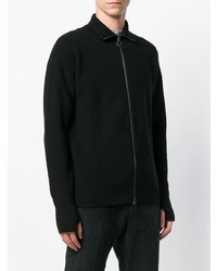 schwarzer Pullover mit einem Reißverschluß von Barena