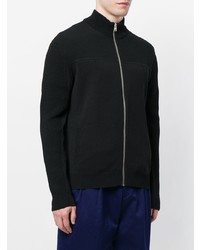 schwarzer Pullover mit einem Reißverschluß von Kenzo