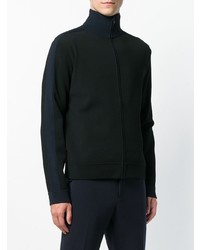 schwarzer Pullover mit einem Reißverschluß von Valentino