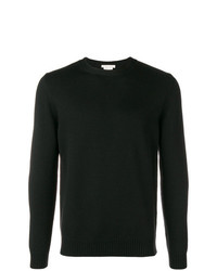 schwarzer Pullover mit einem Rundhalsausschnitt von Alyx