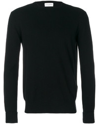 schwarzer Pullover mit einem Rundhalsausschnitt von Ballantyne