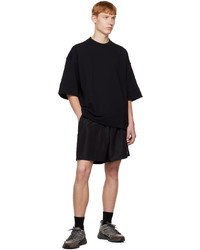 schwarzer Pullover mit einem Rundhalsausschnitt von Jil Sander